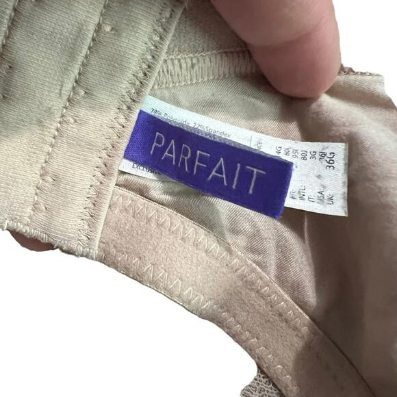 Parfait Women's Paige Unlined Wire Bra 36G Porcelain - Picture 4 of 6